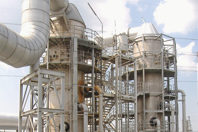 工場排ガス処理施設