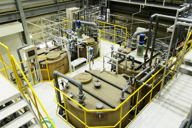 工場排水処理施設