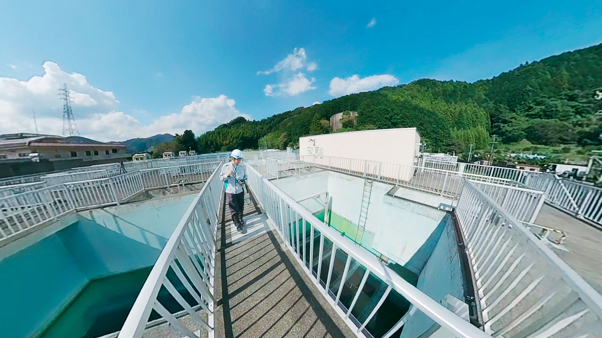 〈現場レポート〉 新旧２つの設備が同時に稼働する浄水場